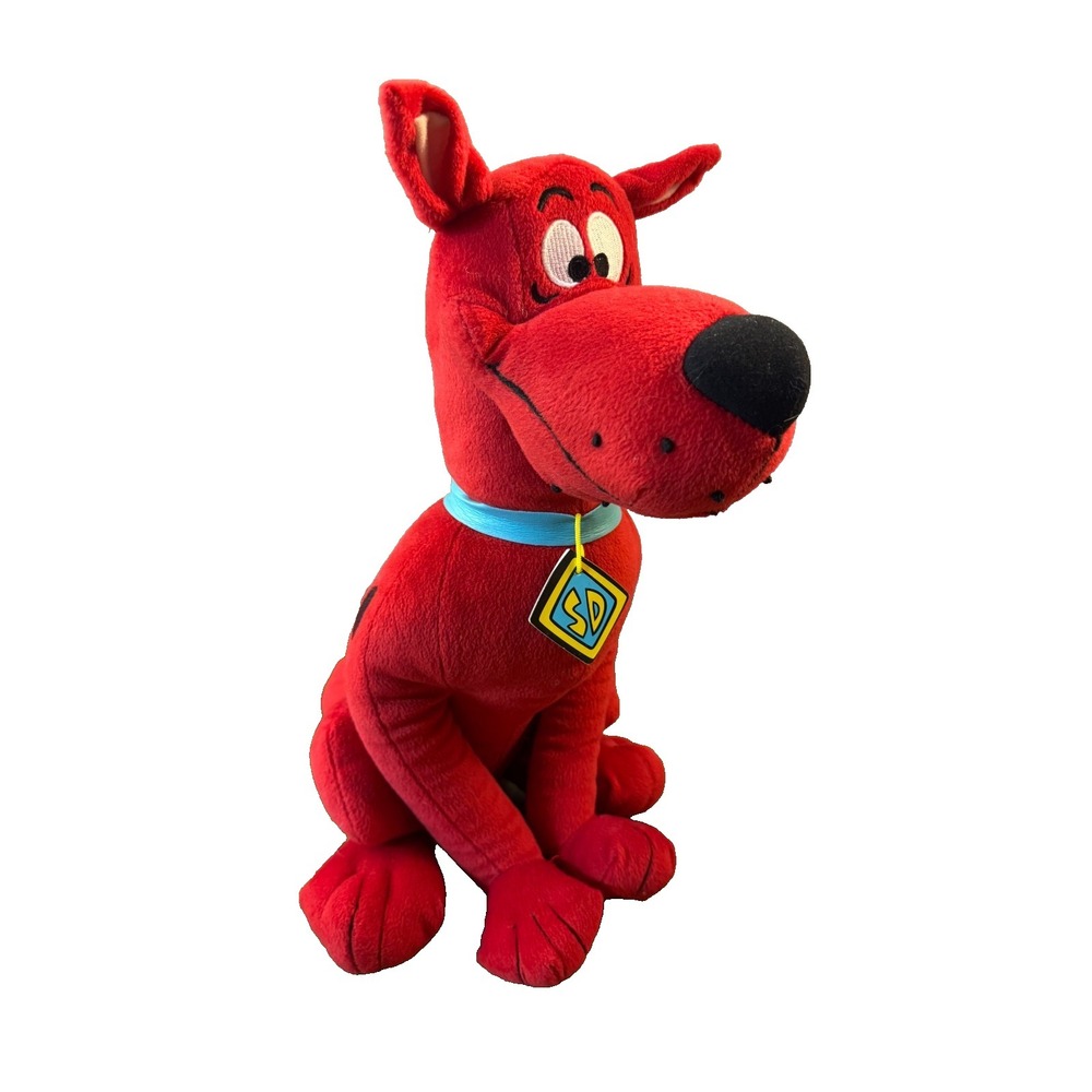 Toy Factory Scooby Doo Plush XL 16" Red Amusement Park Plush Stuffed‎ Animal Toy